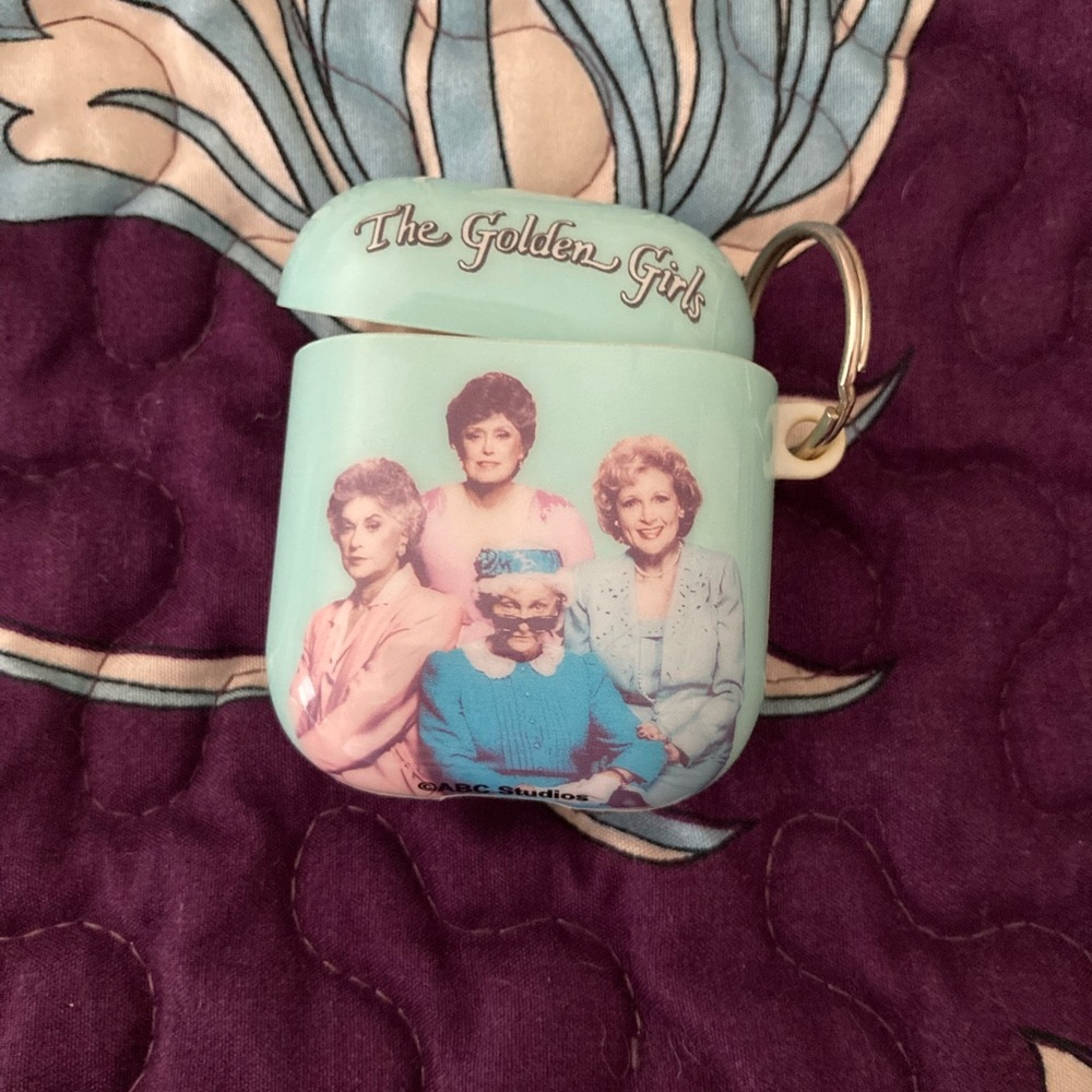 The Golden Girls Mint Green AirPods Case